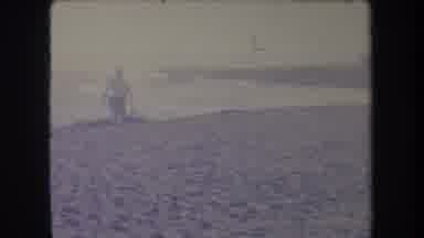 Hawaii USA (1969): Enjoying A Beautiful Day On The Beach While On Vacation
