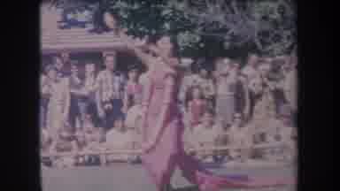 Hawaii USA (1969): Hawaiian Dancers In Traditional Attire Wearing Flower Leis