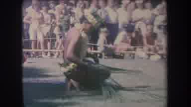 Hawaii USA (1969): Man Decorated With Plant Accessories Forming A Creation From