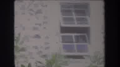 Hawaii USA (1969): Cement Apartment Building With Designs And Greenery In The