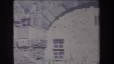 Hawaii USA (1969): A Brick House With A Kid Walking In The Front Door With His Mom