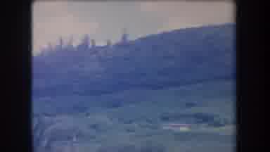Hawaii USA (1969): Serene Mountain View With Foliage