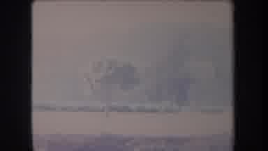 Hawaii USA (1969): Trees Light Poles And Shrubbery Aligning An Open Grass Field