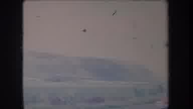 Hawaii USA (1969): People Driving By Sandstorm In The Desert