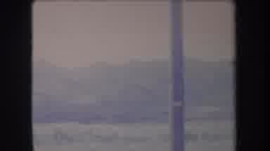Hawaii USA (1969): An Old Landscape View With Some Mountains Covered By Fog