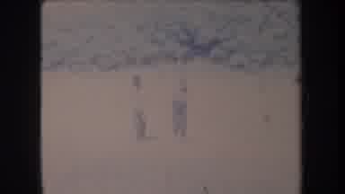 Hawaii USA (1969): Two Boys Walk Away From Trees On A Bright Sunny Day