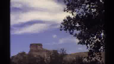Western USA (1980): Picture Of The Blue Sky Then Animals Running Across The Field