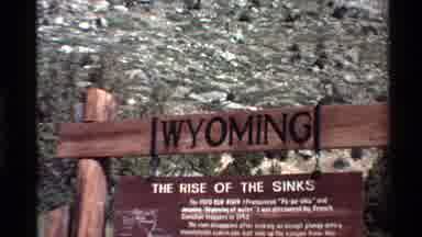 Western USA (1980): The Sinkhole Phenomena Of Wyoming
