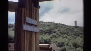 Western USA (1980): Seem A A Sunrise And Later A Some Place Name Tie Hack Memorial