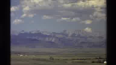 Western USA (1980): Beautiful Mountain Landscape In The Distance