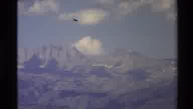 Western USA (1980): Farm At Base Of Mountain Range