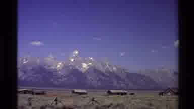 Western USA (1980): People Camping Out On The Mountain