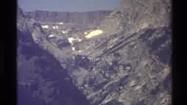 Western USA (1980): Melting Mountain Snow On A Bright Sunny Day
