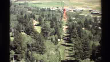 Western USA (1980): On Top Of A Hill And Seeing Many Trees And Many Fields Until