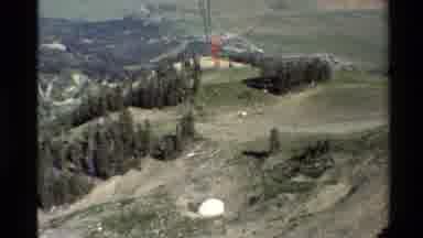 Western USA (1980): Tower On A Hilltop For Electricity With Very Large And Strong
