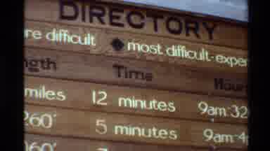 Western USA (1980): There Is A Beautiful Mountain In Which People Can Go Different