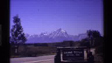 Western USA (1980): Grand Teton National Park