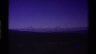 Western USA (1980): Sunrise On A Wide Wooden Forest With Blue Skies Trees And Turf