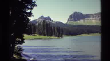 Western USA (1980): Water Flowing Rapidly On A Beautiful Day