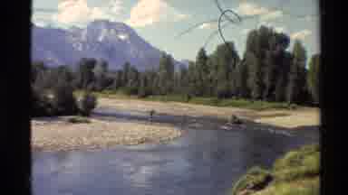 Western USA (1980): Boat Trips En Crystal Clear Lakes Surrounded By Mountains