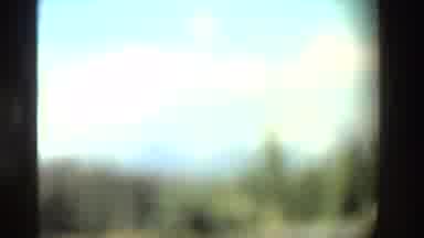 Western USA (1980): Nature Mountain Tops And Pine Trees Over Clear Blue Skies-