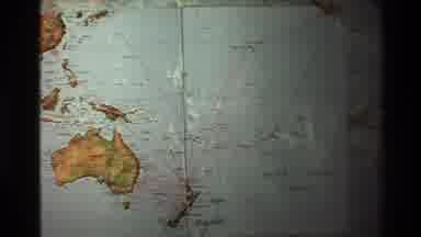 New Zealand (1981): Map Of Islands Outside Australia