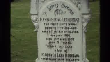 New Zealand (1981): Tour Of Monumental Gravestones