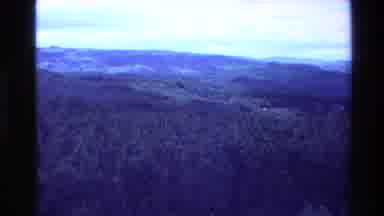 New Zealand (1981): The Sun Illuminating The Rustica Landscape Completely Blue