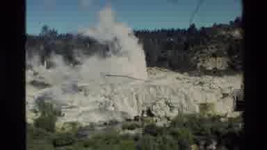 New Zealand (1981): Smoky Explosions In The Hills