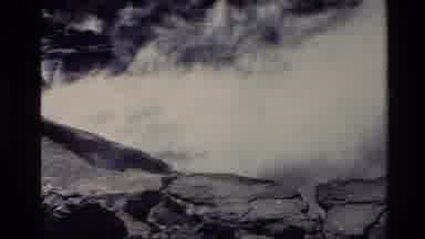 New Zealand (1981): People In National Park Observe Geysers And Steaming Hot