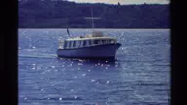 New Zealand (1981): Boat Ride On The Ocean Enjoying Nature