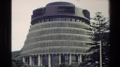 New Zealand (1981): Very Beautiful Spiral Building With Glazing And Great To Do