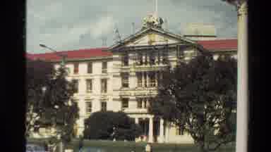 New Zealand (1981): Coliseum And Old Looking Building With Horse Statue On Top