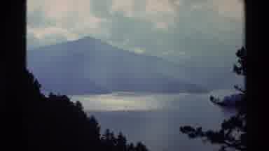 New Zealand (1982): Lovely Coastal View With Tall Mountains In The Background And