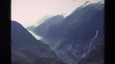 New Zealand (1982): Waterfall In The Mountain Area