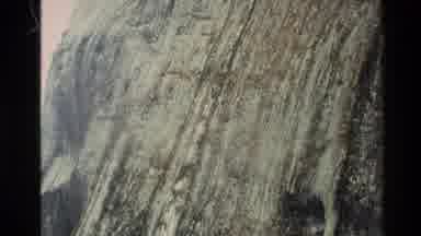 New Zealand (1982): Waterfalls And Rocks And A Area Where There Is Water Below The