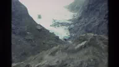 New Zealand (1982): Snow Covered Valley Rock On Clear Winter Day