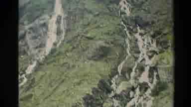 New Zealand (1982): Waterfalls And Rivers On A Cliff