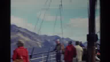 New Zealand (1982): Some Tourists On A Explorer Boat Somewhere Up North Maybe