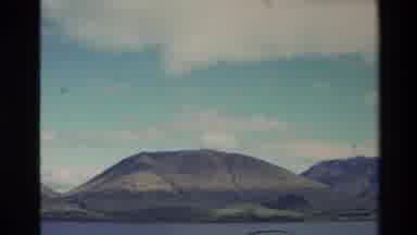 New Zealand-1982: Calming Mountain Skyline On A Clear Sunny Day In Nature