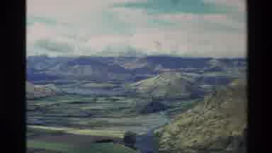 New Zealand (1982): Landscapes Showing Hills Lakes Clouds And Nature In Its