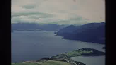 New Zealand (1982): River Runs Through A Valley Of Mountains