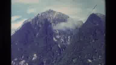 New Zealand (1982): Scenic Cruise Down A Fjord While Filming The Mountains