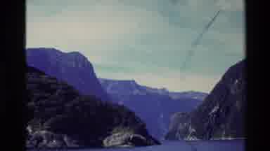 New Zealand (1982): A Couple Of Different Views Of A Lake In The Mountains With