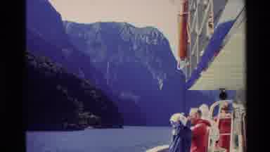 New Zealand (1982): Beautiful The Fords And Mountains From Aboard The Boat Tour