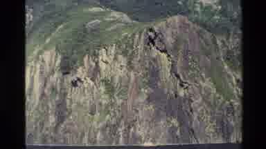 New Zealand (1982): A Mountainside Shot From A Helicopter Or Low Flying Aeroplane