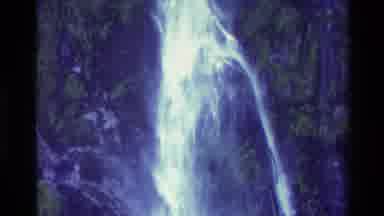 New Zealand (1982): Waterfall View Into The Water