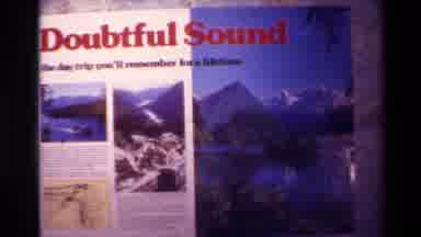 New Zealand (1982): Doubtful Sound A Trip You Remember For A Lifetime Sign