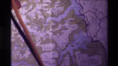 New Zealand (1982): Guy Showing Map Of The Water With A Stick For A Pointer And A
