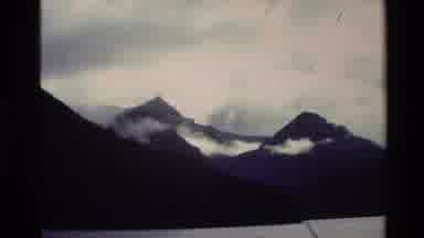 New Zealand (1982): Beautiful Views Of A Mountain With White Air Overflowing The